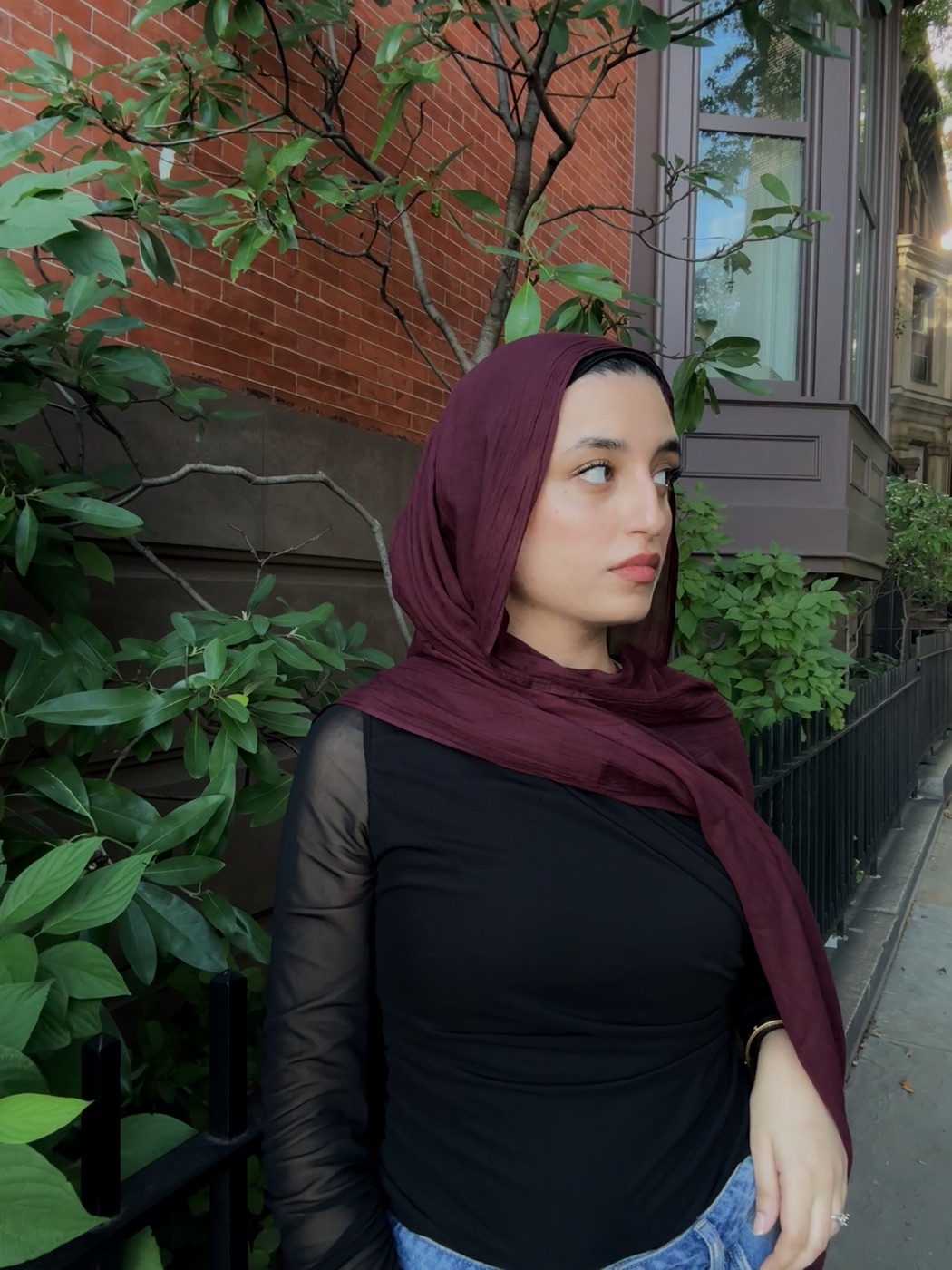 Burgundy Hijab
